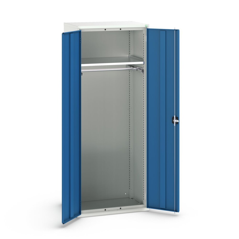 bott verso Flügeltürschrank, mit 1 Fachboden und 1 Kleiderstange, BxTxH: 800 x 550 x 2000 mm