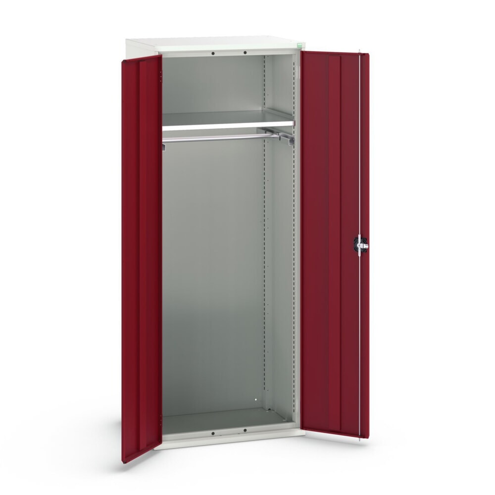 bott verso Flügeltürschrank, mit 1 Fachboden und 1 Kleiderstange, BxTxH: 800 x 550 x 2000 mm