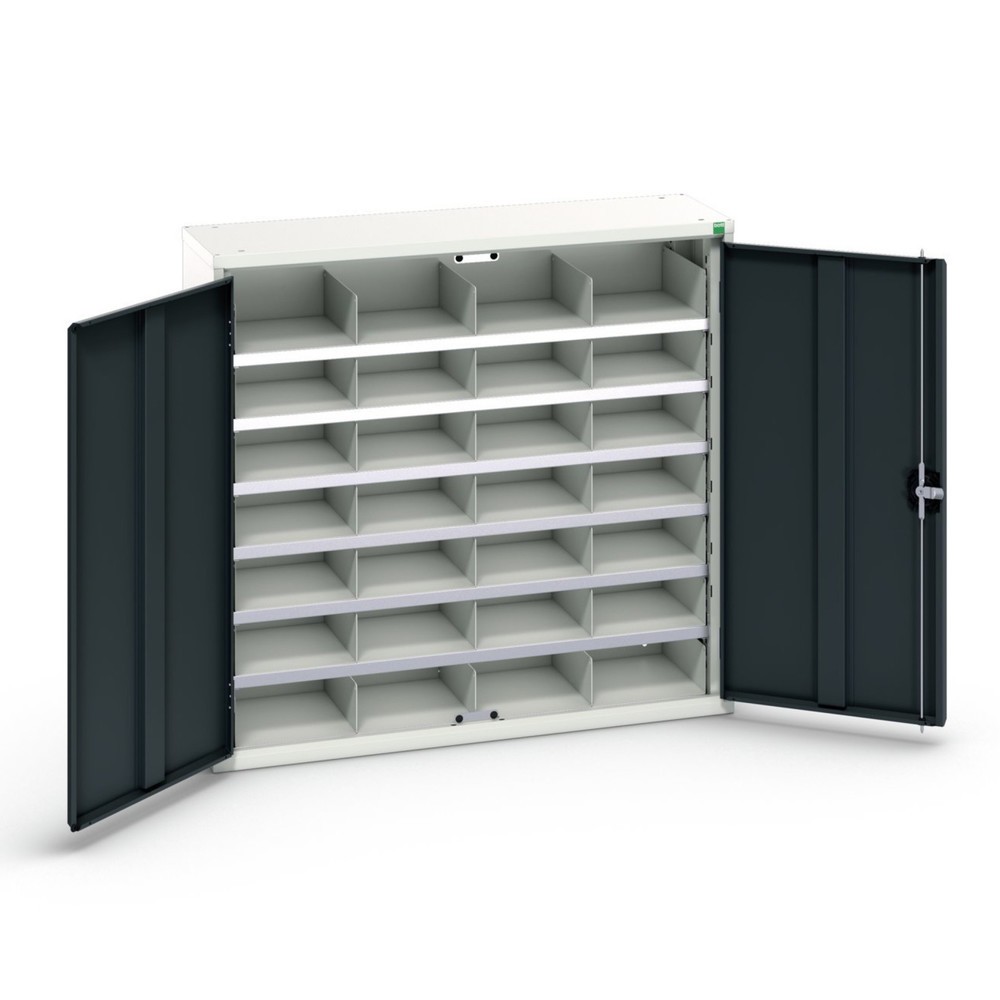 bott verso Fächerschrank, mit 28 Abteilen, BxTxH: 1050 x 350 x 1000 mm