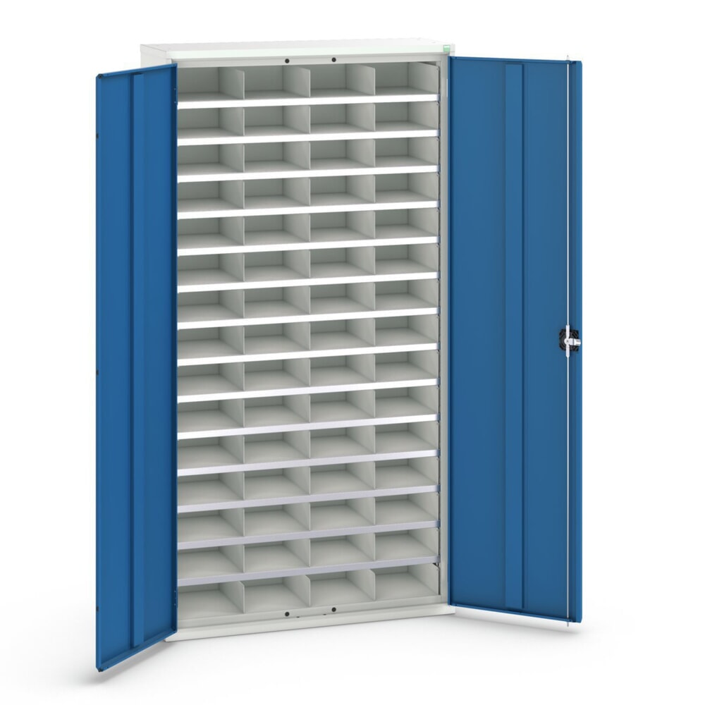 bott verso Fächerschrank, mit 60 Abteilen, BxTxH: 1050 x 350 x 2000 mm
