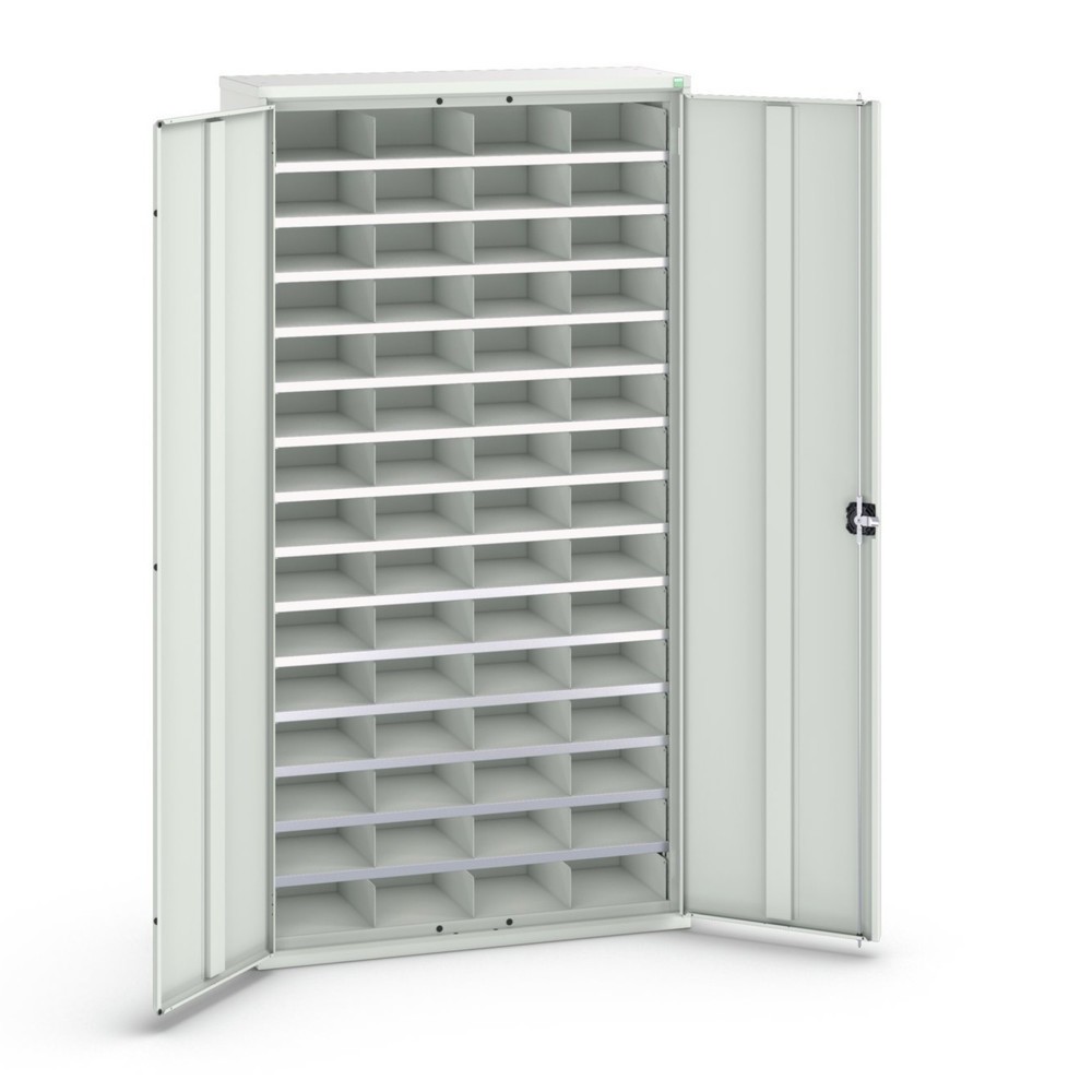 bott verso Fächerschrank, mit 60 Abteilen, BxTxH: 1050 x 350 x 2000 mm