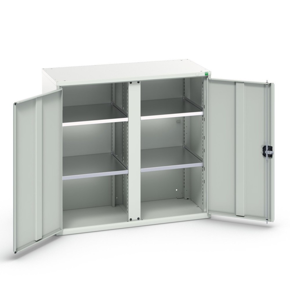 bott verso Flügeltürschrank, mit 4 Fachböden, BxTxH: 1050 x 550 x 1000 mm