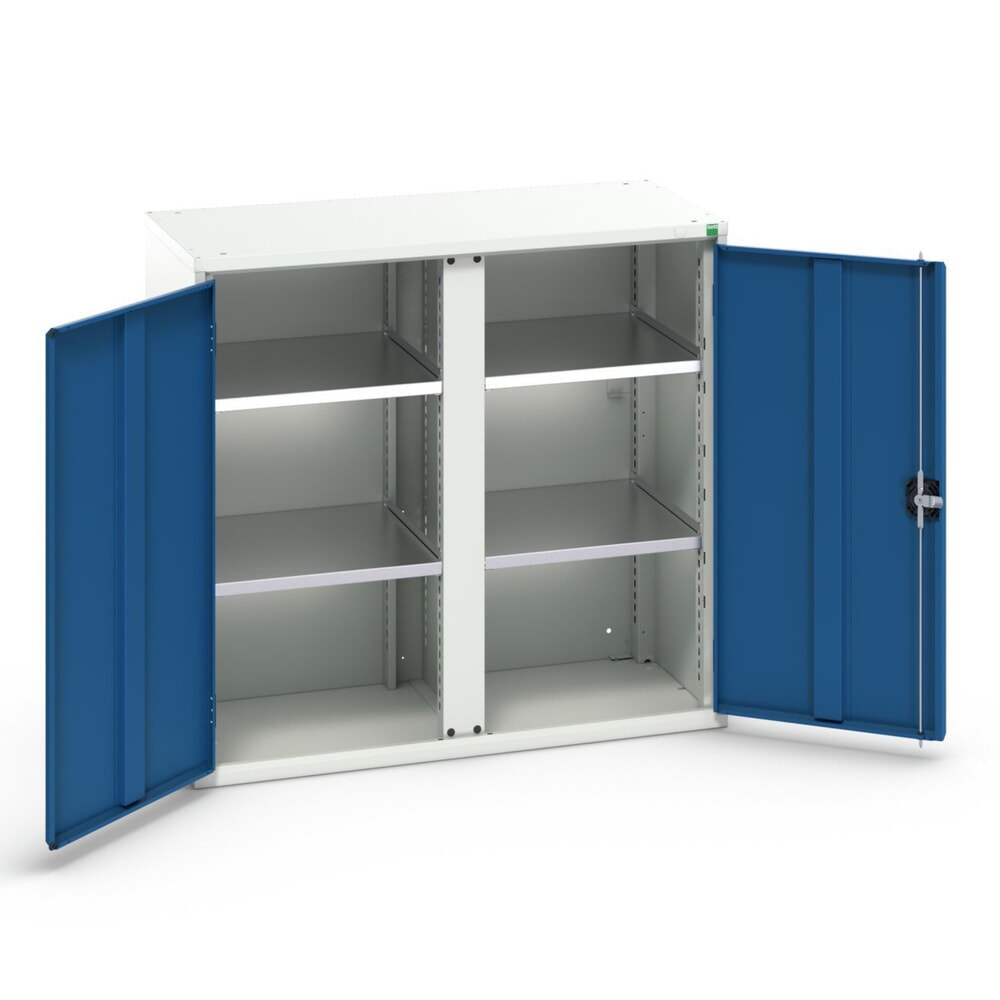bott verso Flügeltürschrank, mit 4 Fachböden, BxTxH: 1050 x 550 x 1000 mm