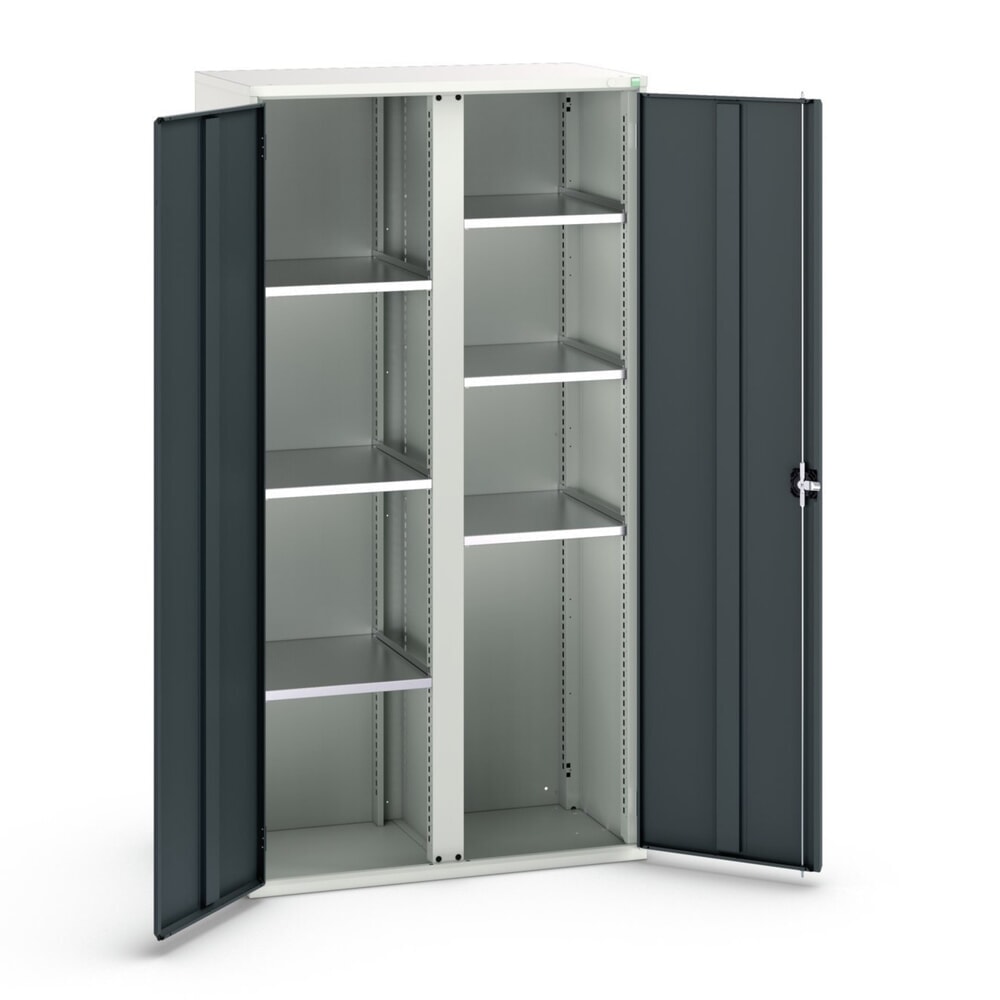 bott verso Flügeltürschrank, mit 6 Fachböden, BxTxH: 1050 x550 x 2000 mm