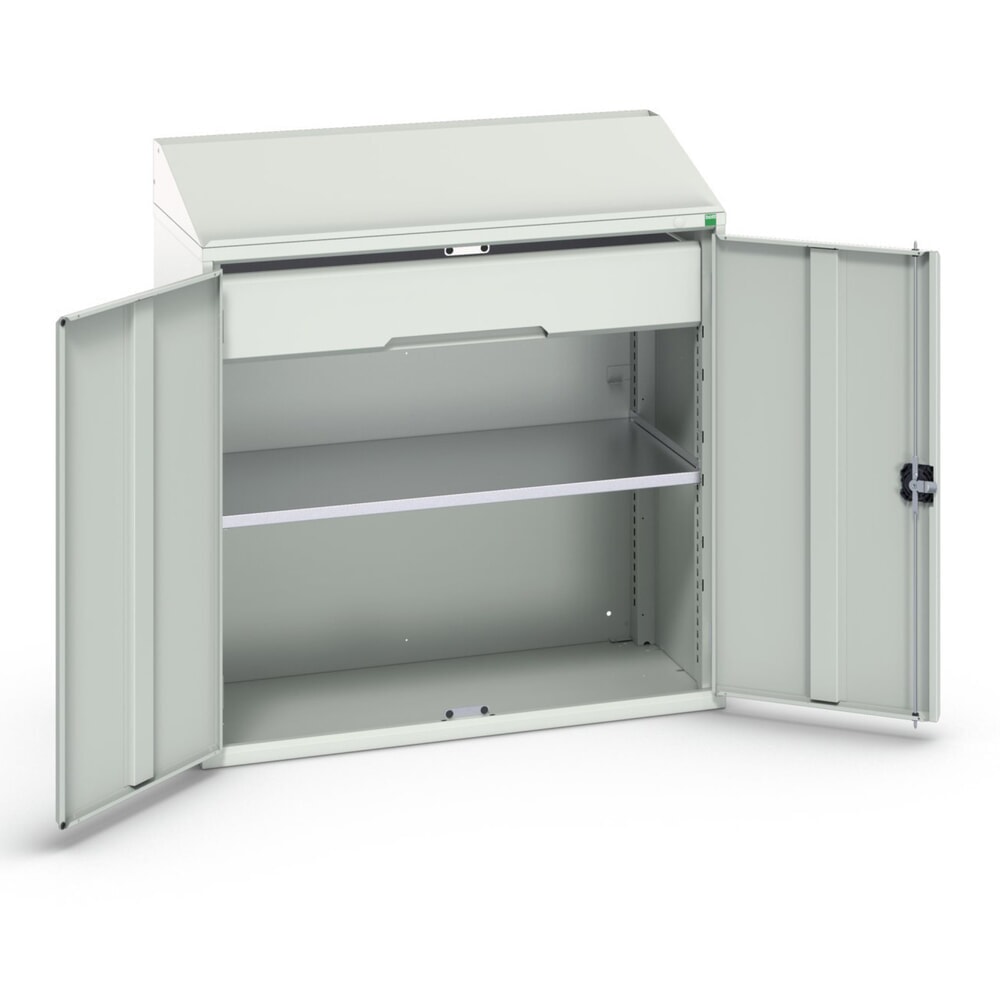 bott verso Pultschrank, mit 1 Fachboden und 1 Schublade, BxTxH: 1050 x 550 x 1130 mm