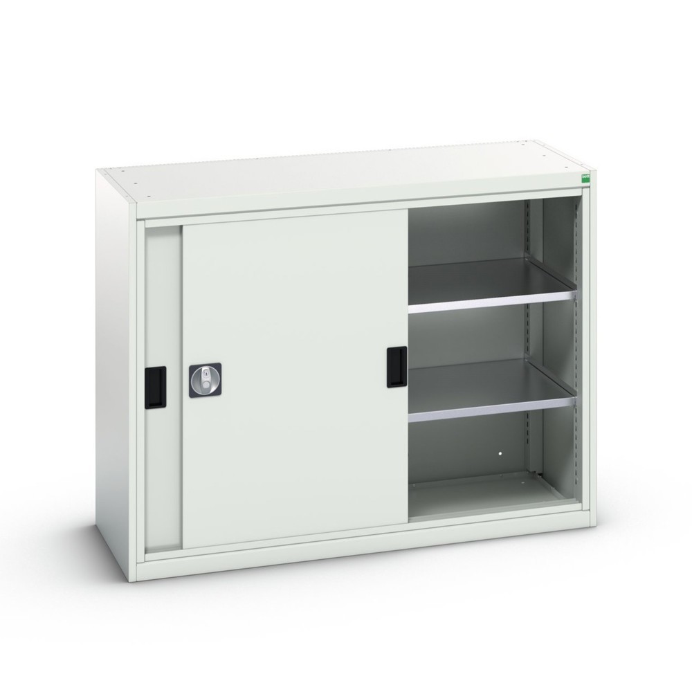 bott verso Schiebetürschrank, mit 2 Fachböden, BxTxH: 1300 x 550 x 1000 mm
