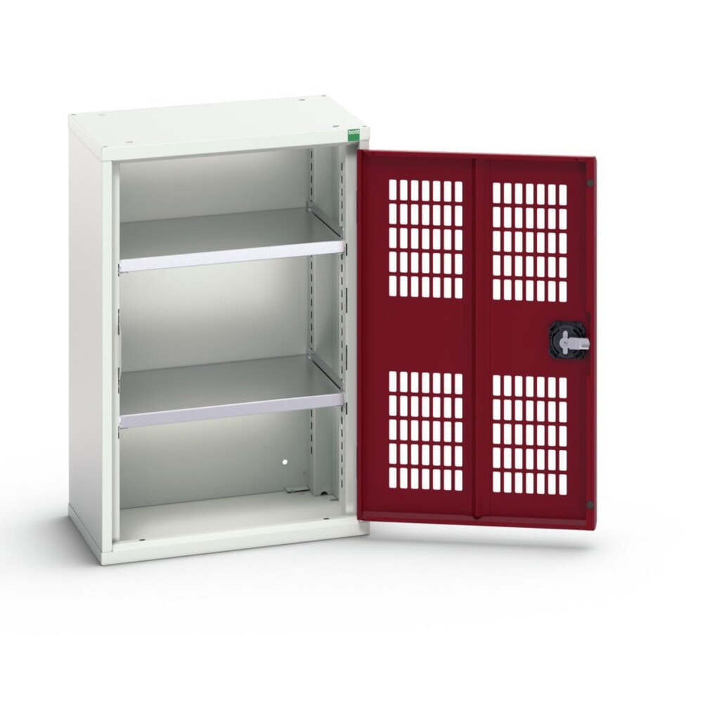 bott verso Flügeltürschrank mit Belüftung, mit 2 Fachböden, BxTxH: 525 x 350 x 800 mm