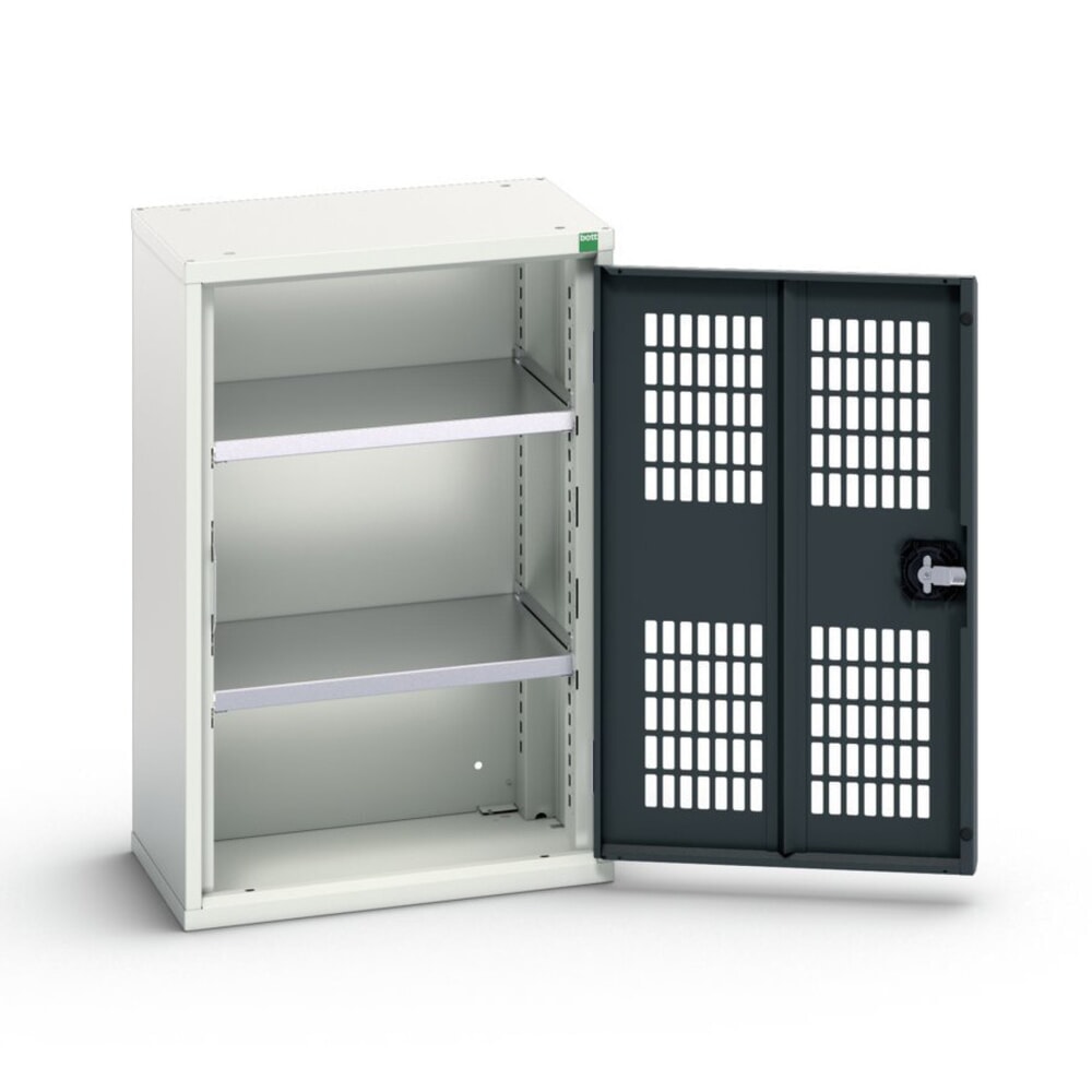 bott verso Flügeltürschrank mit Belüftung, mit 2 Fachböden, BxTxH: 525 x 350 x 800 mm