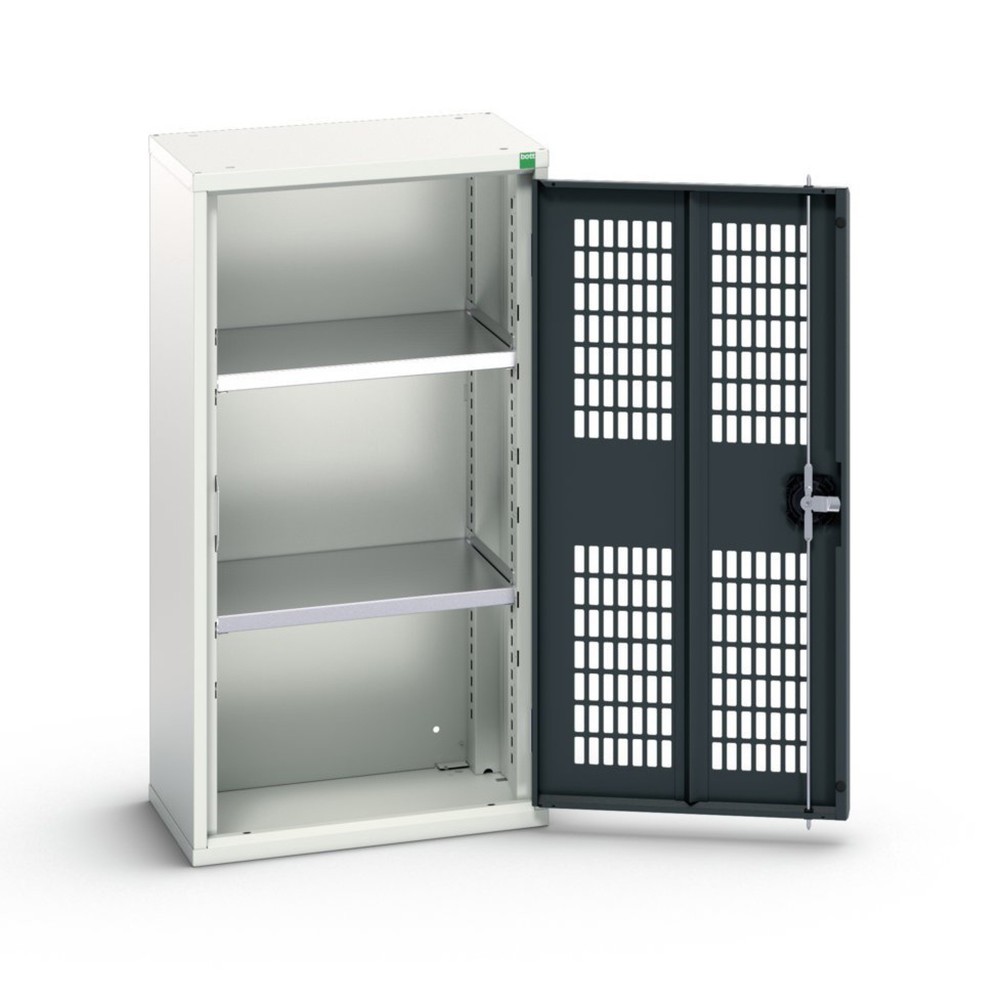 bott verso Flügeltürschrank mit Belüftung, mit 2 Fachböden, BxTxH: 525 x 350 x 1000 mm