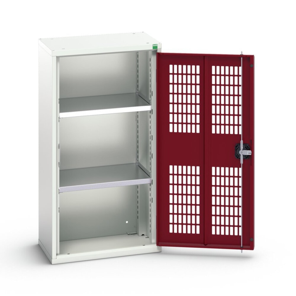 bott verso Flügeltürschrank mit Belüftung, mit 2 Fachböden, BxTxH: 525 x 350 x 1000 mm