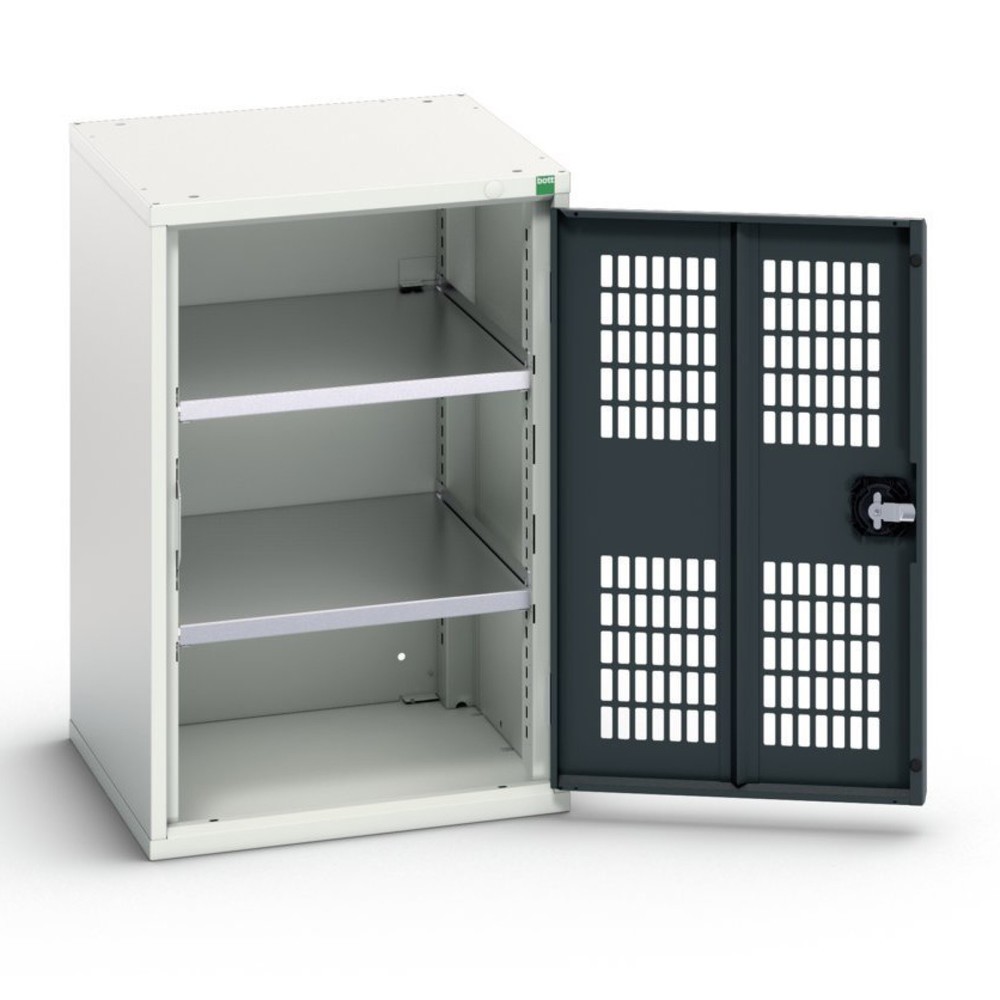 bott verso Flügeltürschrank mit Belüftung, mit 2 Fachböden, BxTxH: 525 x 550 x 800 mm