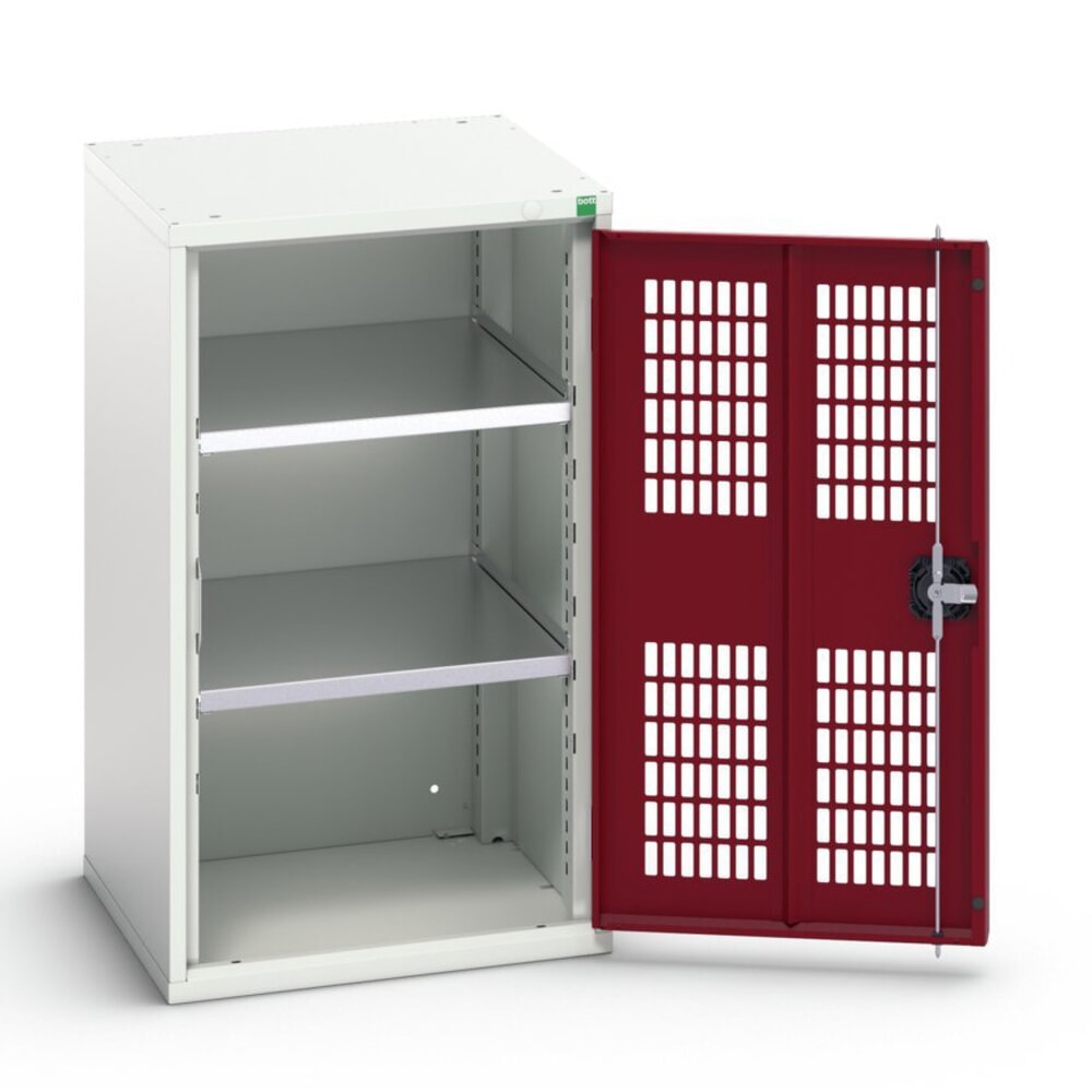bott verso Flügeltürschrank mit Belüftung, mit 2 Fachböden, BxTxH: 525 x 550 x 900 mm