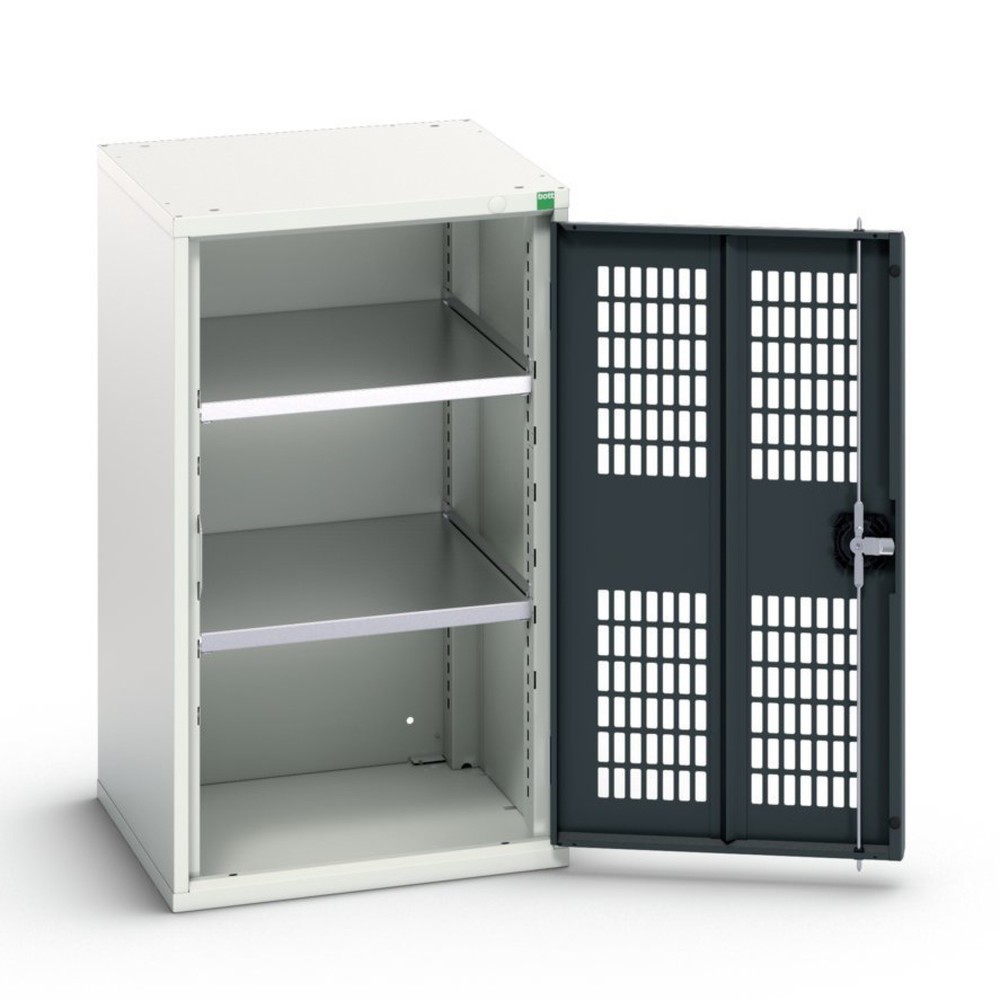 bott verso Flügeltürschrank mit Belüftung, mit 2 Fachböden, BxTxH: 525 x 550 x 900 mm
