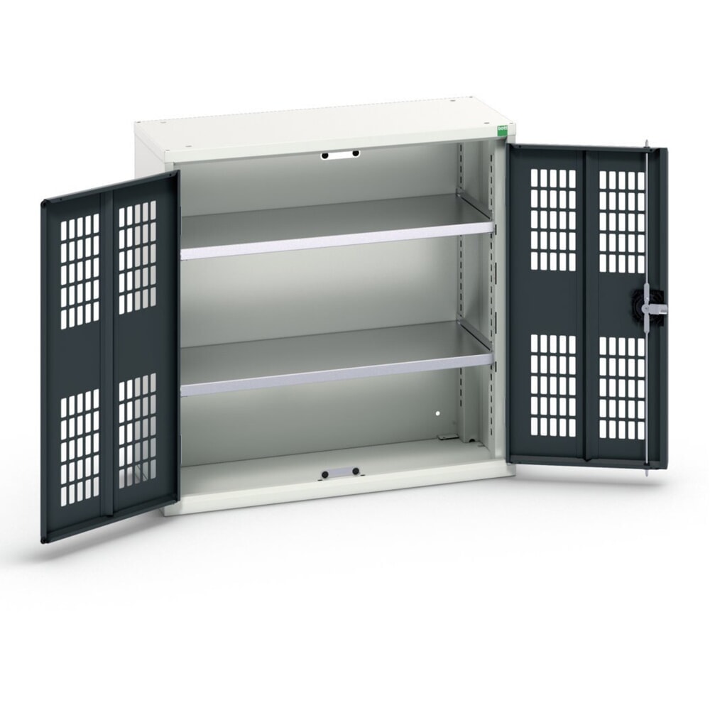 bott verso Flügeltürschrank mit Belüftung, mit 2 Fachböden, BxTxH: 800 x 350 x 800 mm