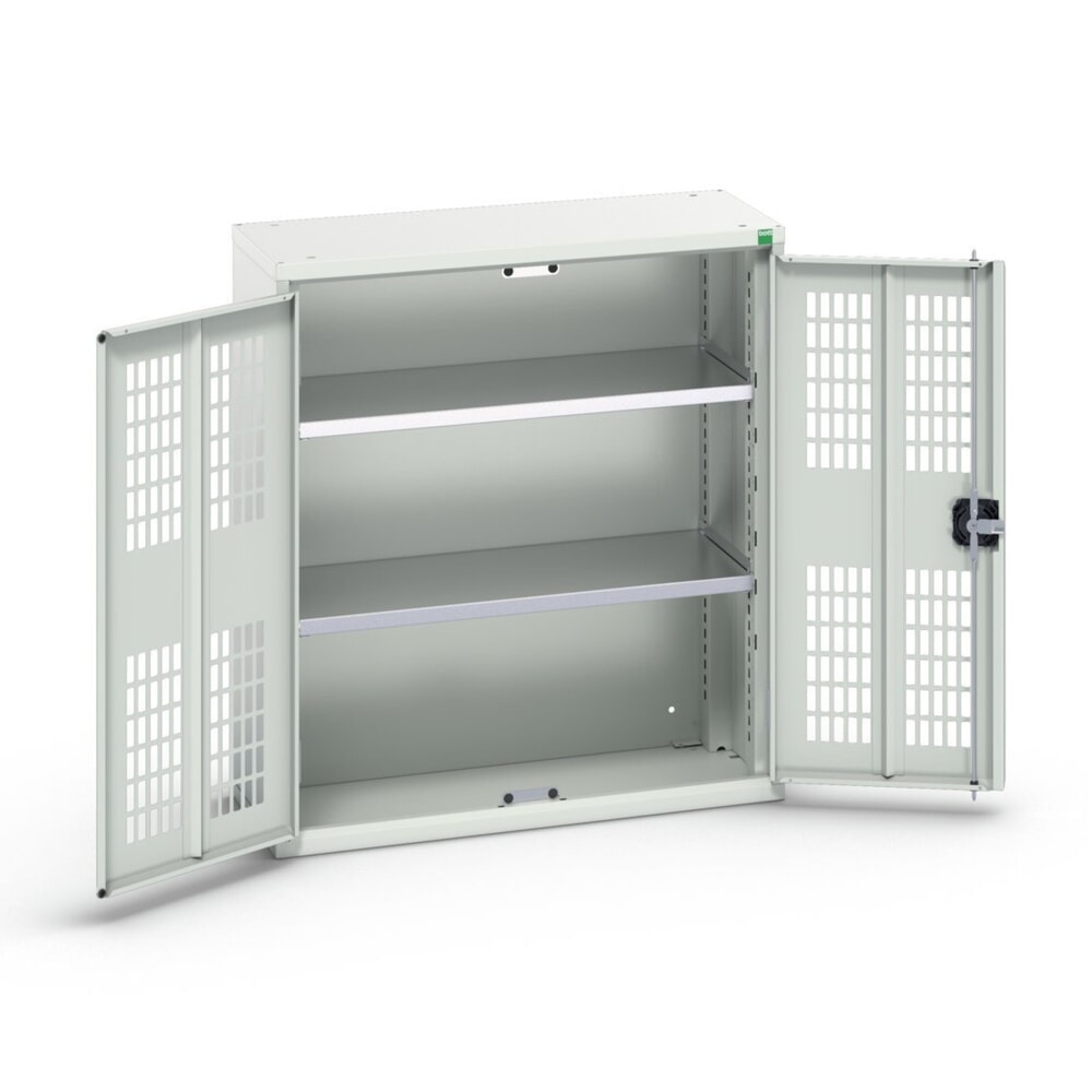 bott verso Flügeltürschrank mit Belüftung, mit 2 Fachböden, BxTxH: 800 x 350 x 900 mm