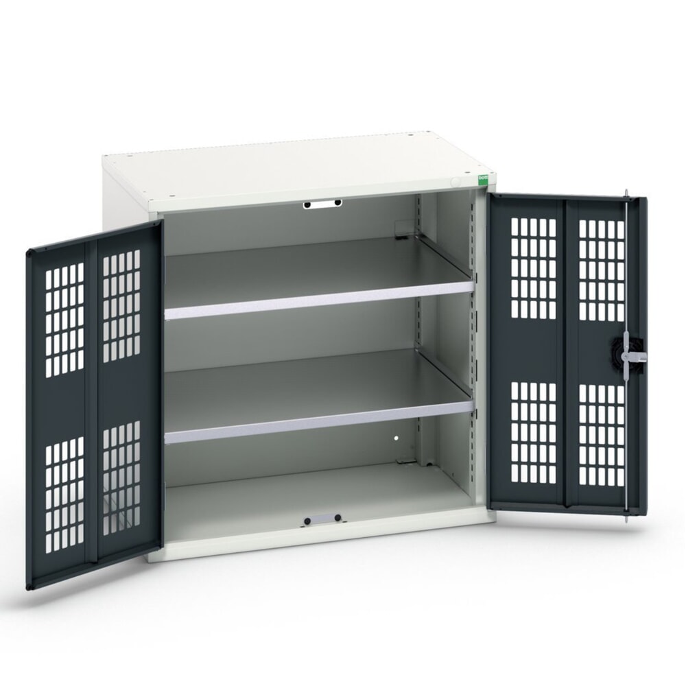 bott verso Flügeltürschrank mit Belüftung, mit 2 Fachböden, BxTxH: 800 x 550 x 800 mm