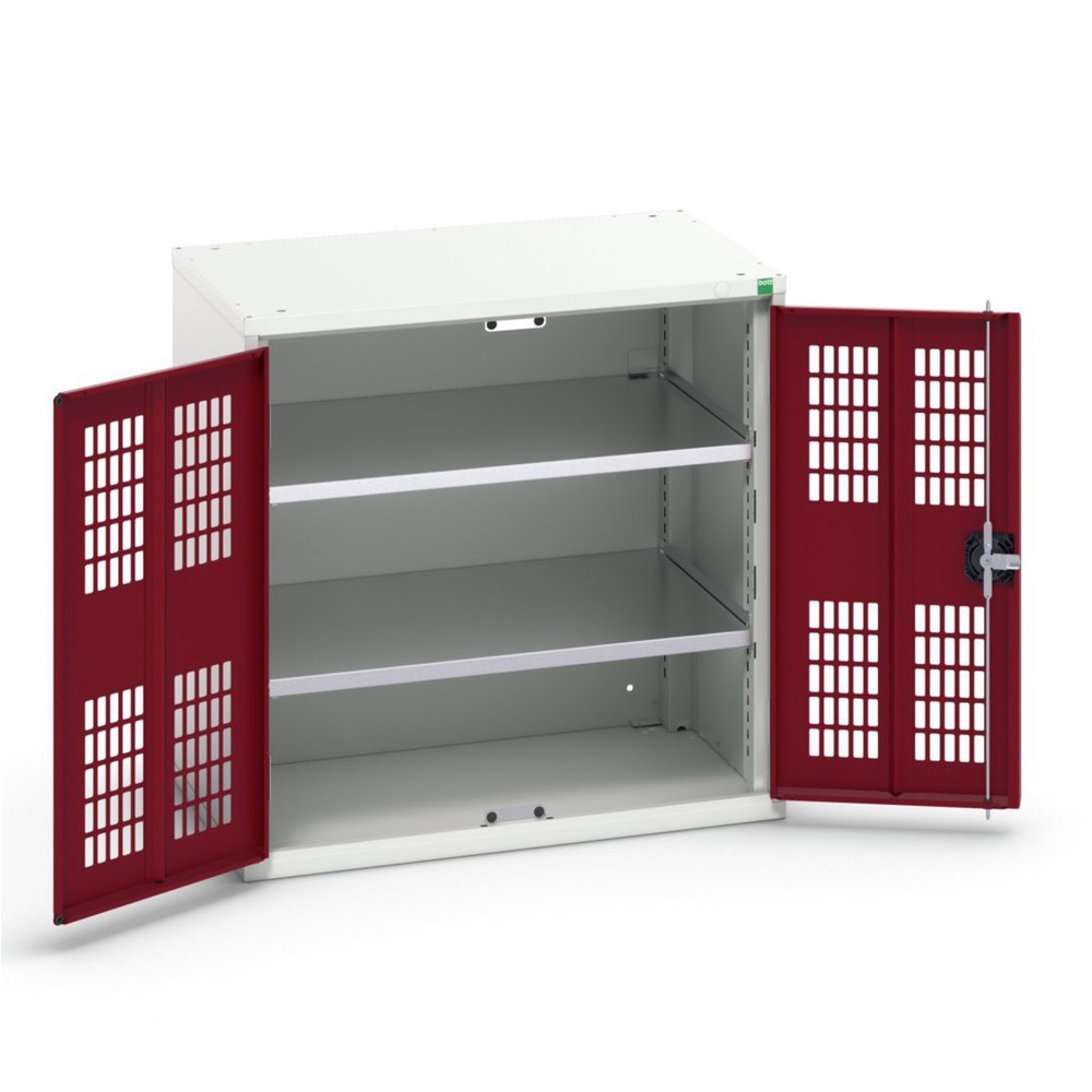 bott verso Flügeltürschrank mit Belüftung, mit 2 Fachböden, BxTxH: 800 x 550 x 800 mm