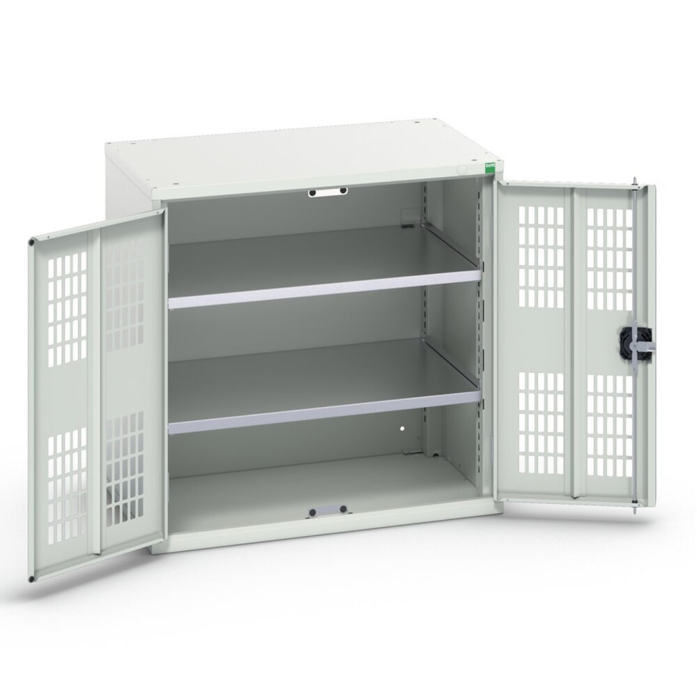 bott verso Flügeltürschrank mit Belüftung, mit 2 Fachböden, BxTxH: 800 x 550 x 800 mm