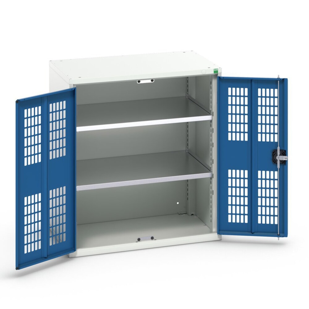 bott verso Flügeltürschrank mit Belüftung, mit 2 Fachböden, BxTxH: 800 x 550 x 900 mm