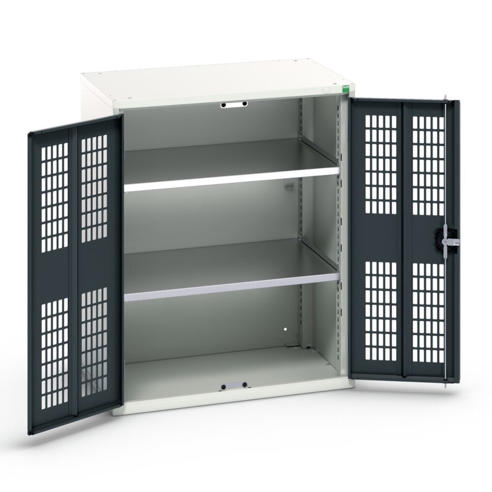 bott verso Flügeltürschrank mit Belüftung, mit 2 Fachböden, BxTxH: 800 x 550 x 1000 mm