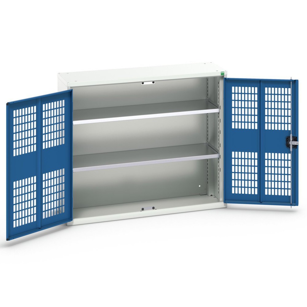 bott verso Flügeltürschrank mit Belüftung, mit 2 Fachböden, BxTxH: 1050 x 350 x 900 mm