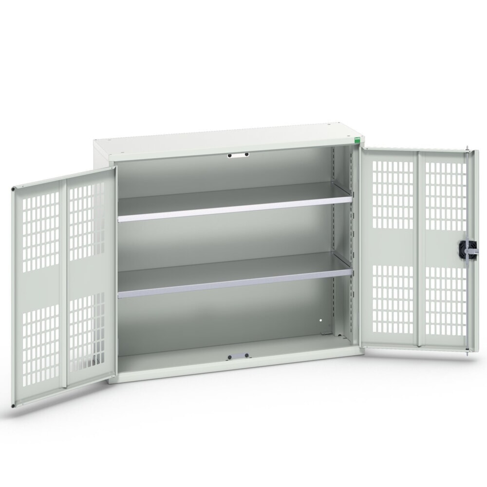 bott verso Flügeltürschrank mit Belüftung, mit 2 Fachböden, BxTxH: 1050 x 350 x 900 mm