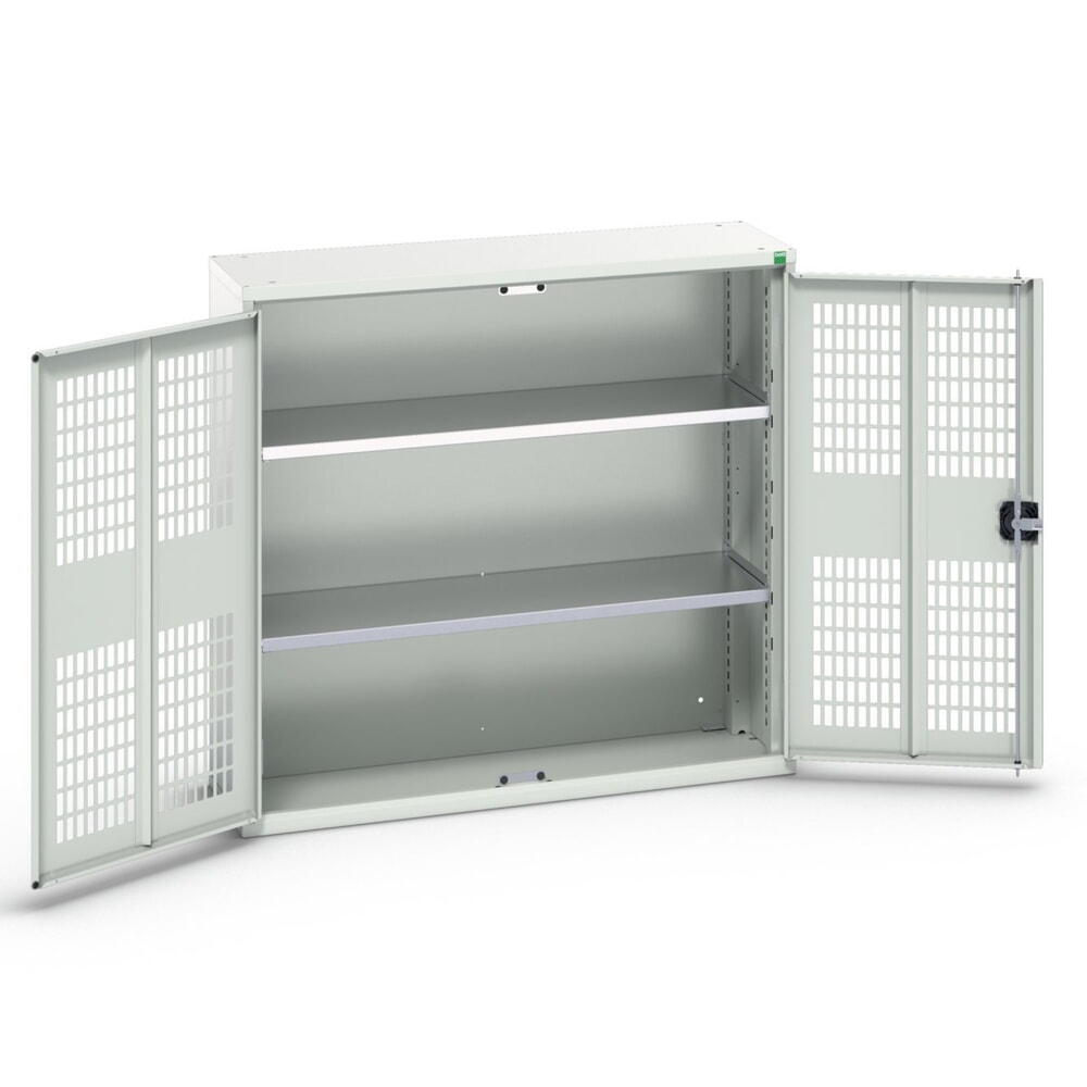 bott verso Flügeltürschrank mit Belüftung, mit 2 Fachböden, BxTxH: 1050 x 350 x 1000 mm