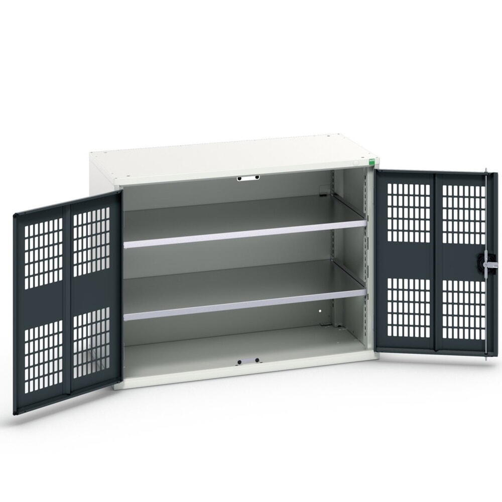 bott verso Flügeltürschrank mit Belüftung, mit 2 Fachböden, BxTxH: 1050 x 550 x 800 mm