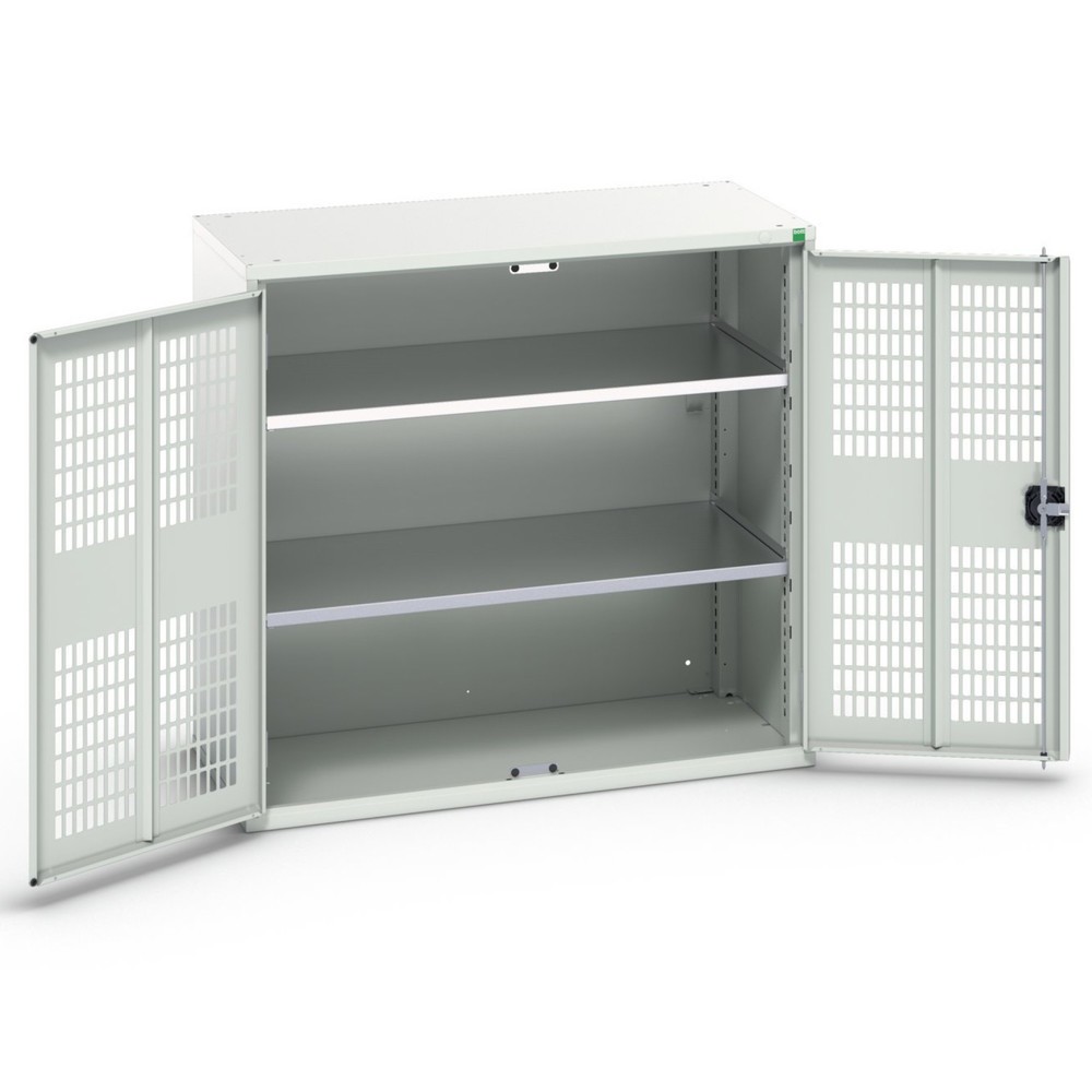 bott verso Flügeltürschrank mit Belüftung, mit 2 Fachböden, BxTxH: 1050 x 550 x 1000 mm