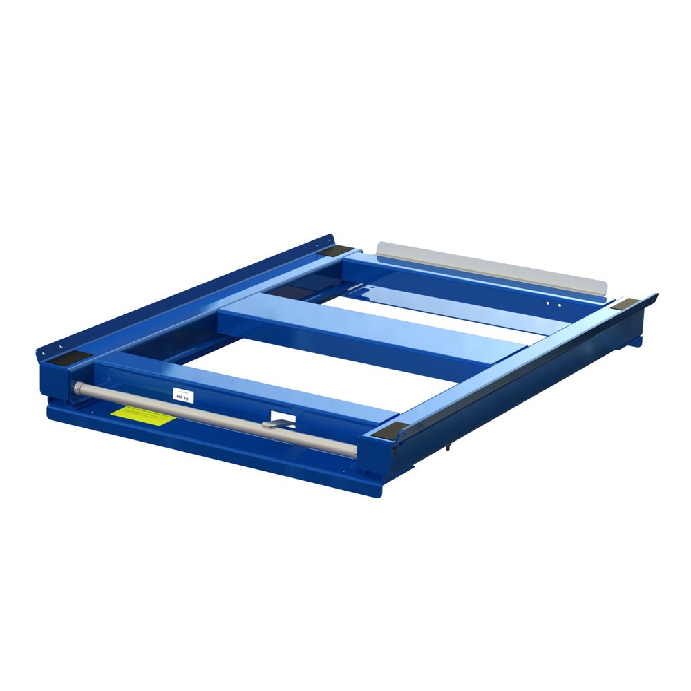 Schwerlast-Palettenauszug, Tragkraft 800 kg, 70 % Auszugstiefe
