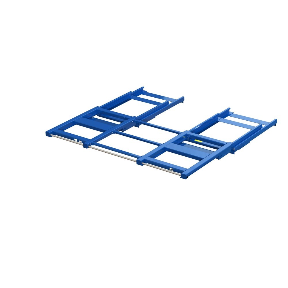 XL-Palettenauszug, Tragkraft 1.600 kg, 100 % Auszugstiefe, BxT 2.600 x 1.200 mm