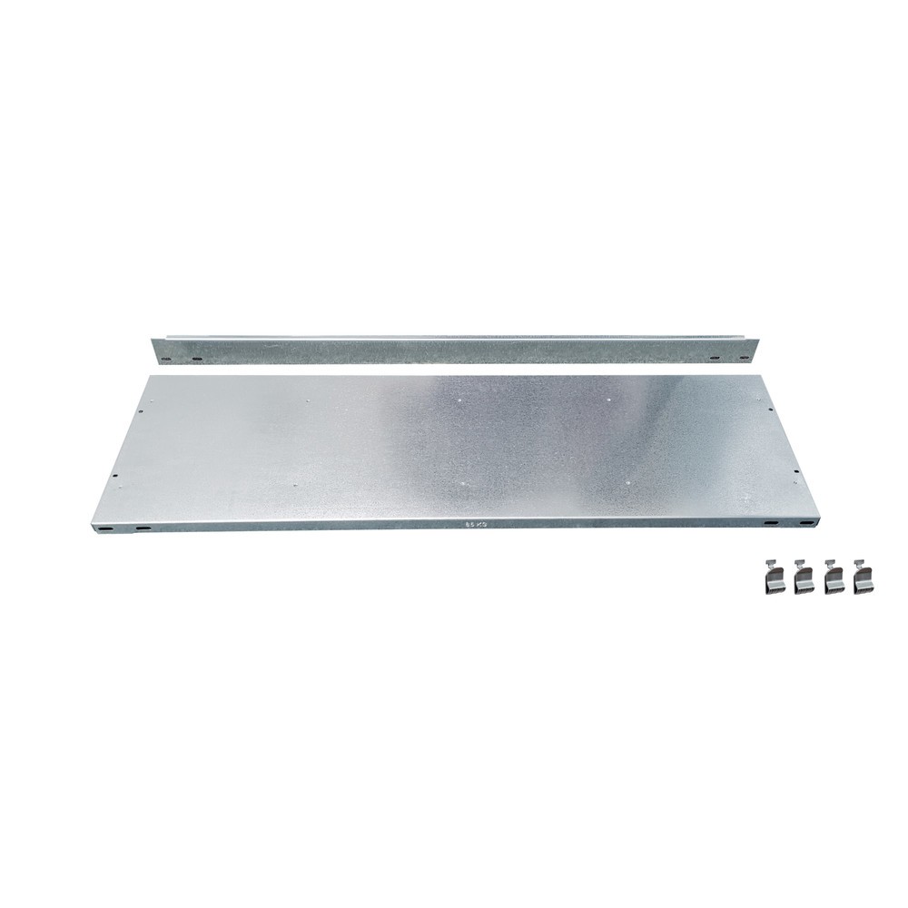 Zusatzboden für SCHULTE Aktenregal (Stecksystem), mit End-/Mittelanschlägen, BxT 1.300 x 300 mm