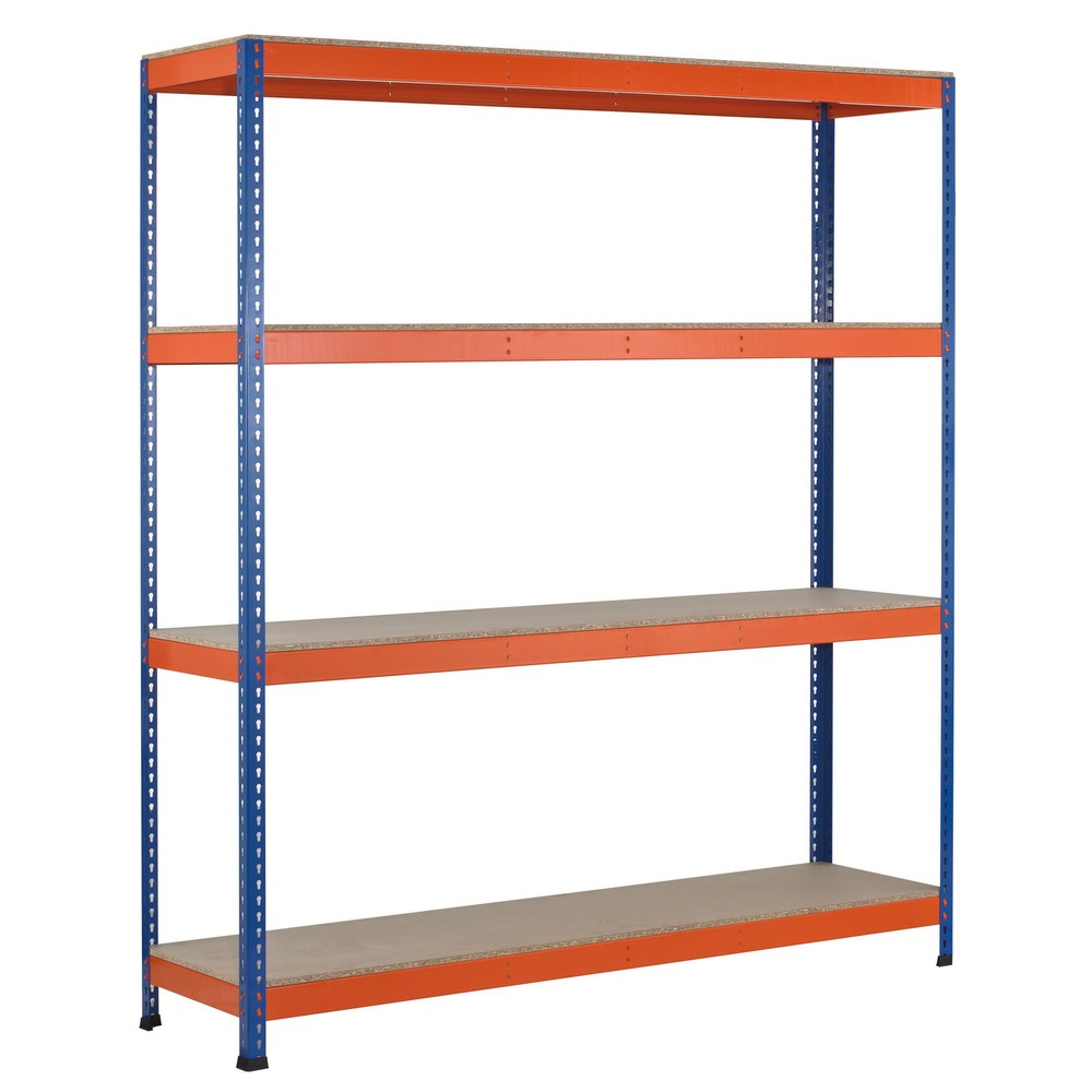 SCHULTE Weitspannregal, mit Spanplatten, GF, HxBxT 3.048 x 1.536 x 926 mm