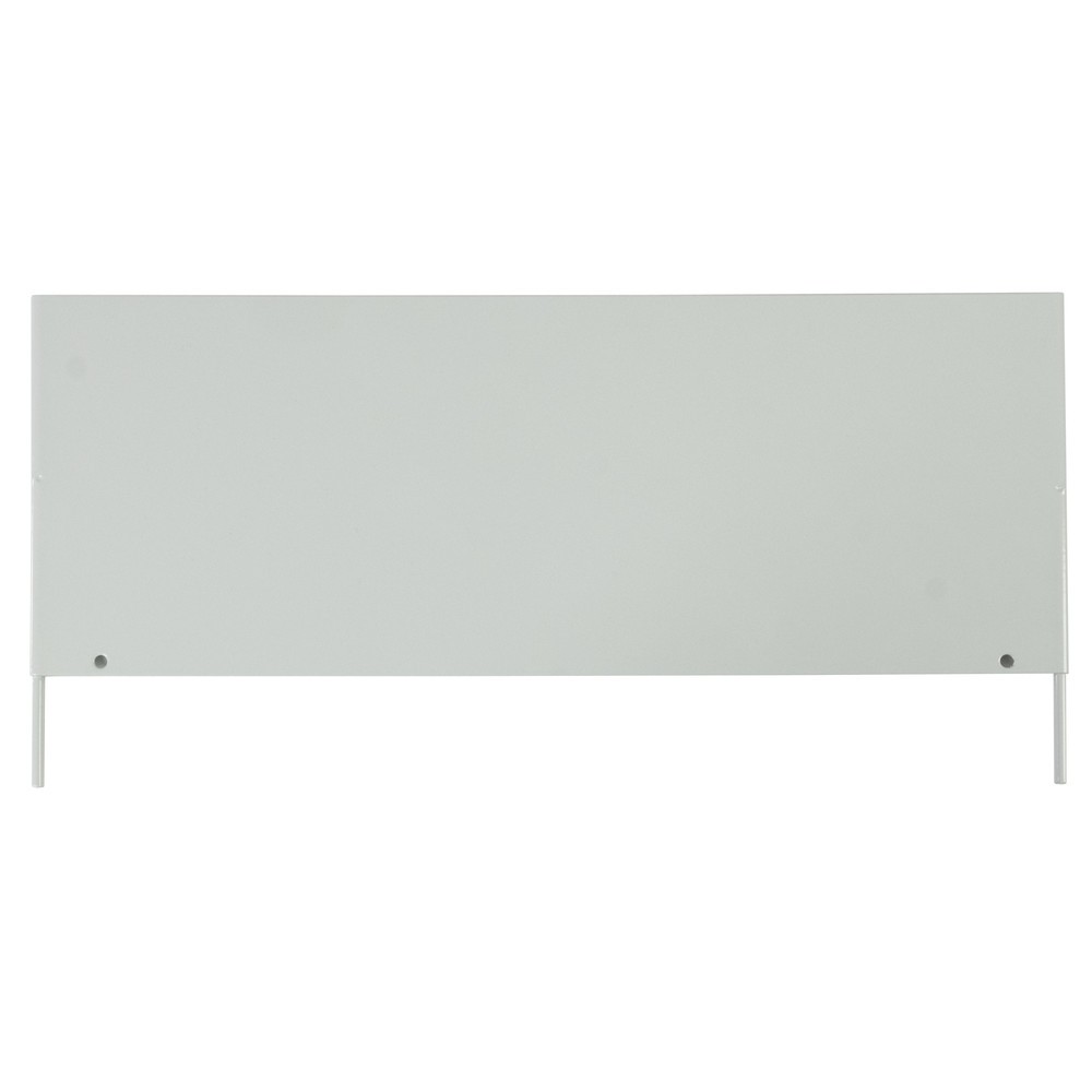Stecktrennblech für SCHULTE Fachbodenregal, geeignet für Fachboden MULTIplus250/330, HxT 140 x 400 mm