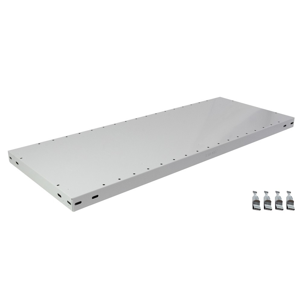 Fachboden MULTIplus330 für SCHULTE Fachbodenregal, Fachlast 330 kg, lichtgrau, BxT 1.000 x 400 mm