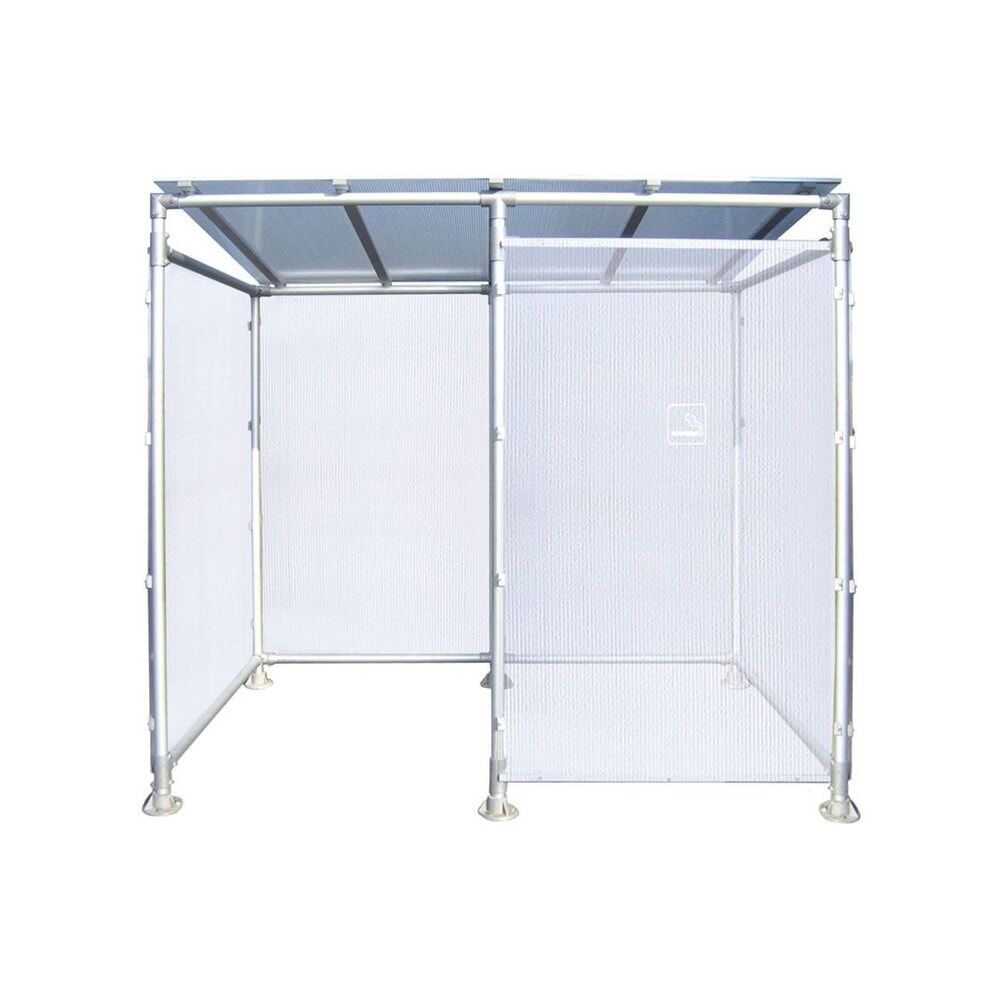 PROCITY® Raucherunterstand Eco, Tiefe 1.861 mm,