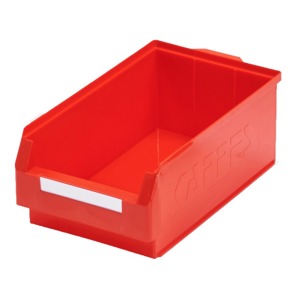 Kappes RasterPlan® Sichtlagerkasten, HxBxT 200 x 300 x 500 mm, rot