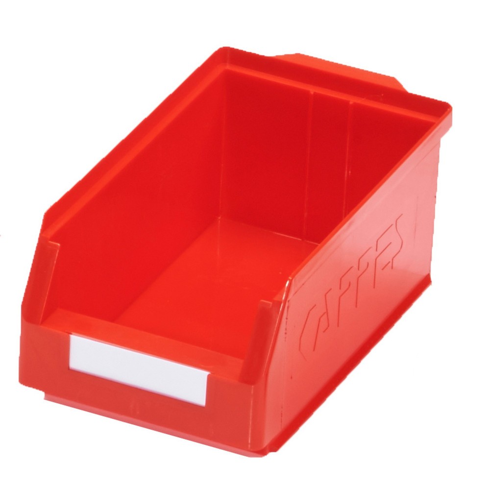 Kappes RasterPlan® Sichtlagerkasten, HxBxT 150 x 200 x 350 mm, rot