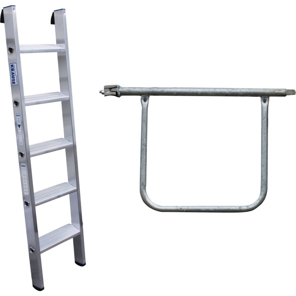 Geländer-Erweiterungs-Set für KRAUSE® STABILO Enteisungsgerüst Eisfrei Plattformgrösse 6 M