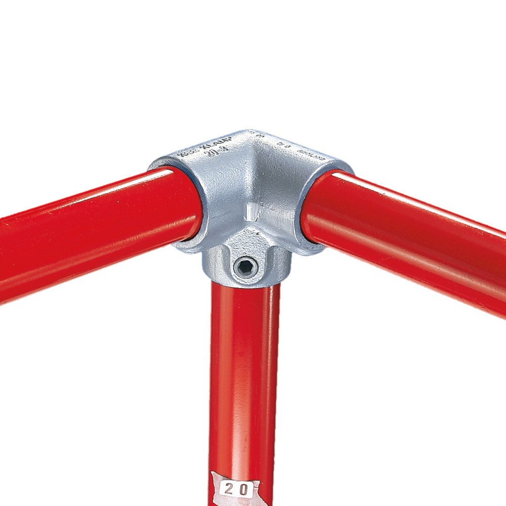 90°-Eckverbinder, Aussen-Ø Rohr 48,3 mm