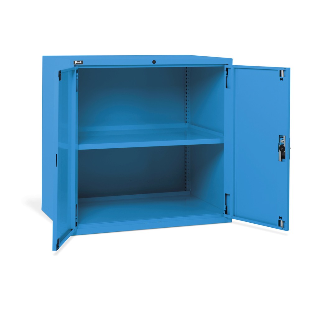 Kast Fami MASTER met draaideuren, hxbxd 1.000 x 1.020 x 726 mm, lichtblauw