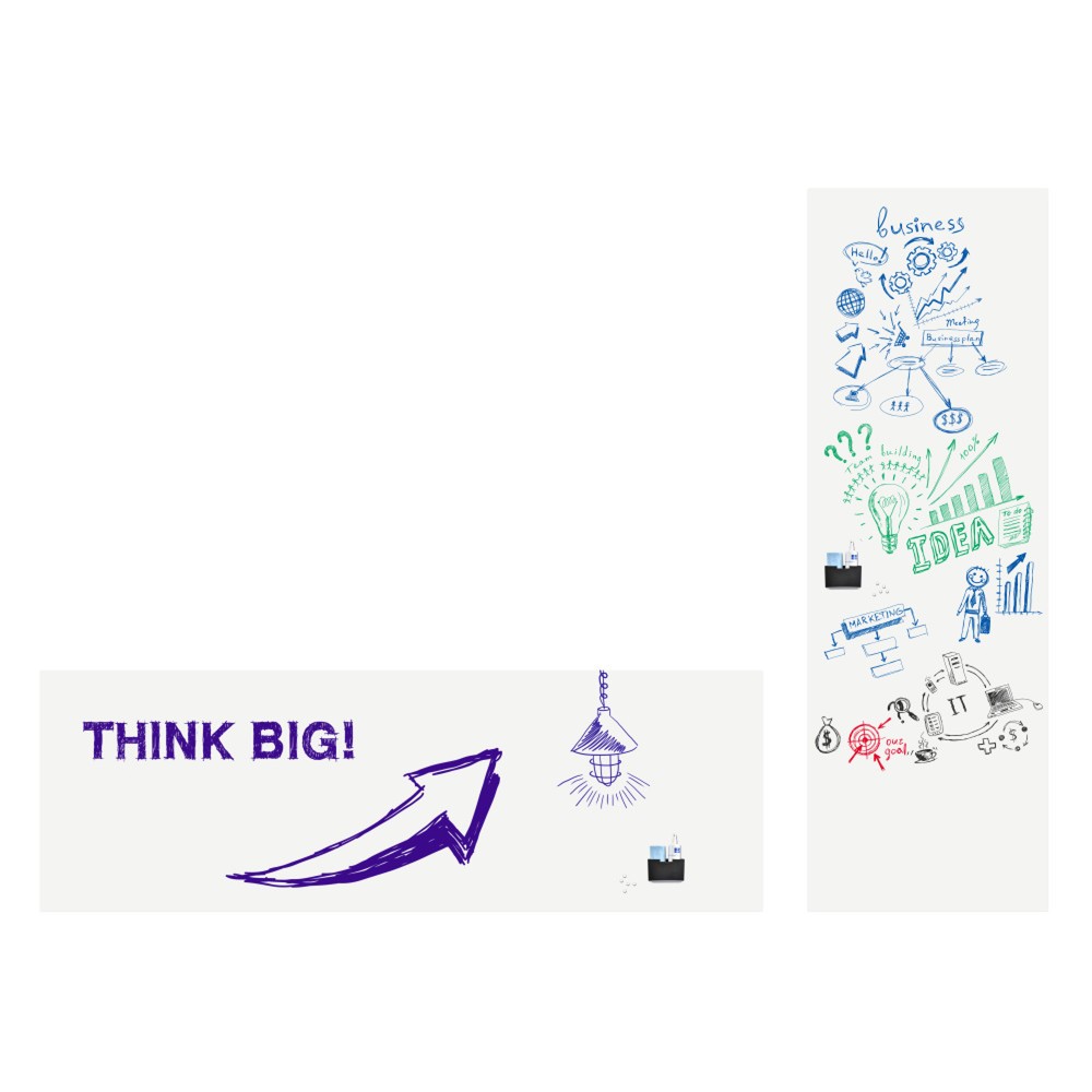 Legamaster Whiteboard-Folie WRAP-UP, BxL 1.010 × 1.500 mm