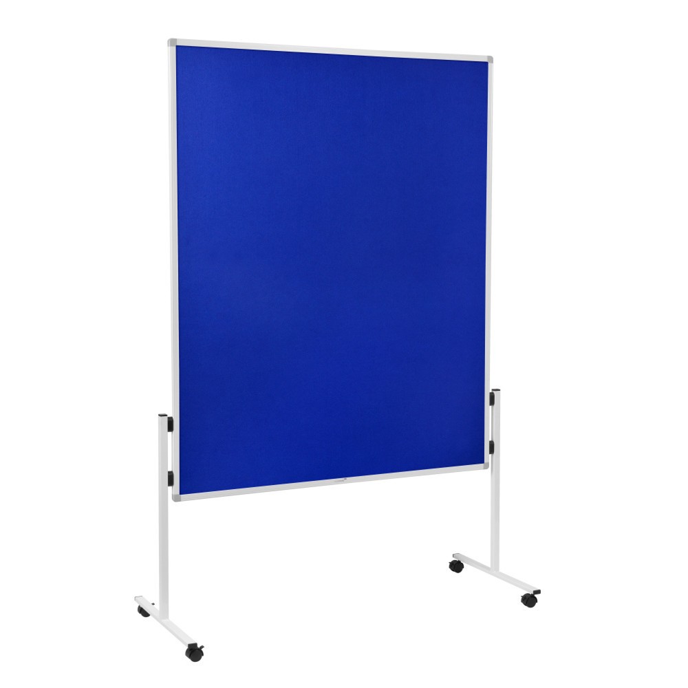 Legamaster Mobile Moderationstafel ECONOMY, HxB 1.500 x 1.200 mm, blau
