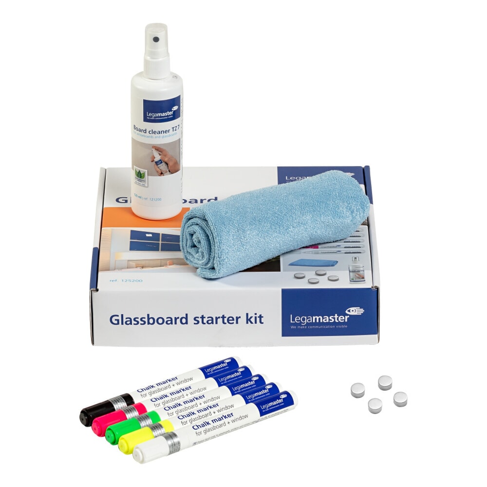 Zubehörset für Legamaster Glasboard, 11-teilig