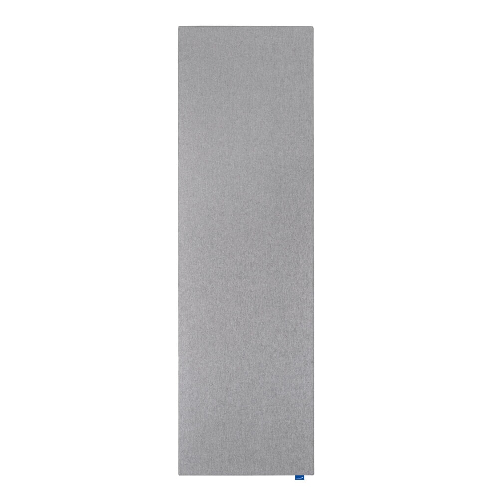 Legamaster Textilpinnwand WALL-UP, schallabsorbierend, HxB 2.000 x 595 mm, grau