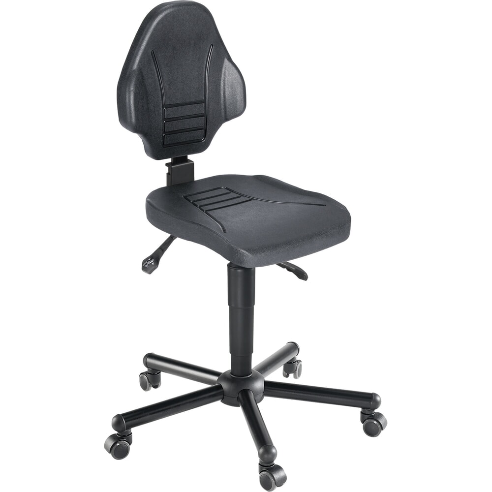 meychair Arbeitsdrehstuhl Workster Komplex XXL, Sitzhöhe 470-610 mm, Tragkraft 250 kg, Rollen