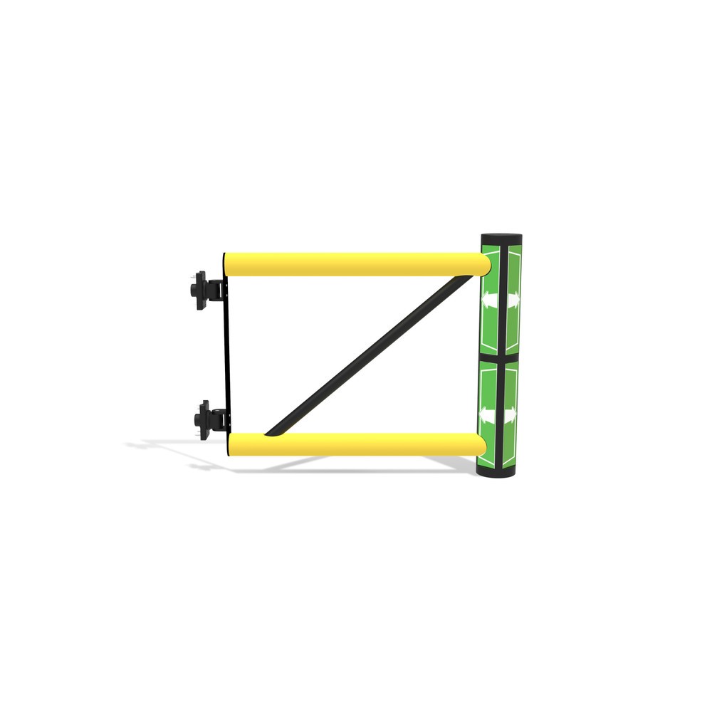 Dancop Schwingtür für Rammschutzgeländer "Delta", Innen- und Aussenbereich, HxB 1.200 x 800 mm