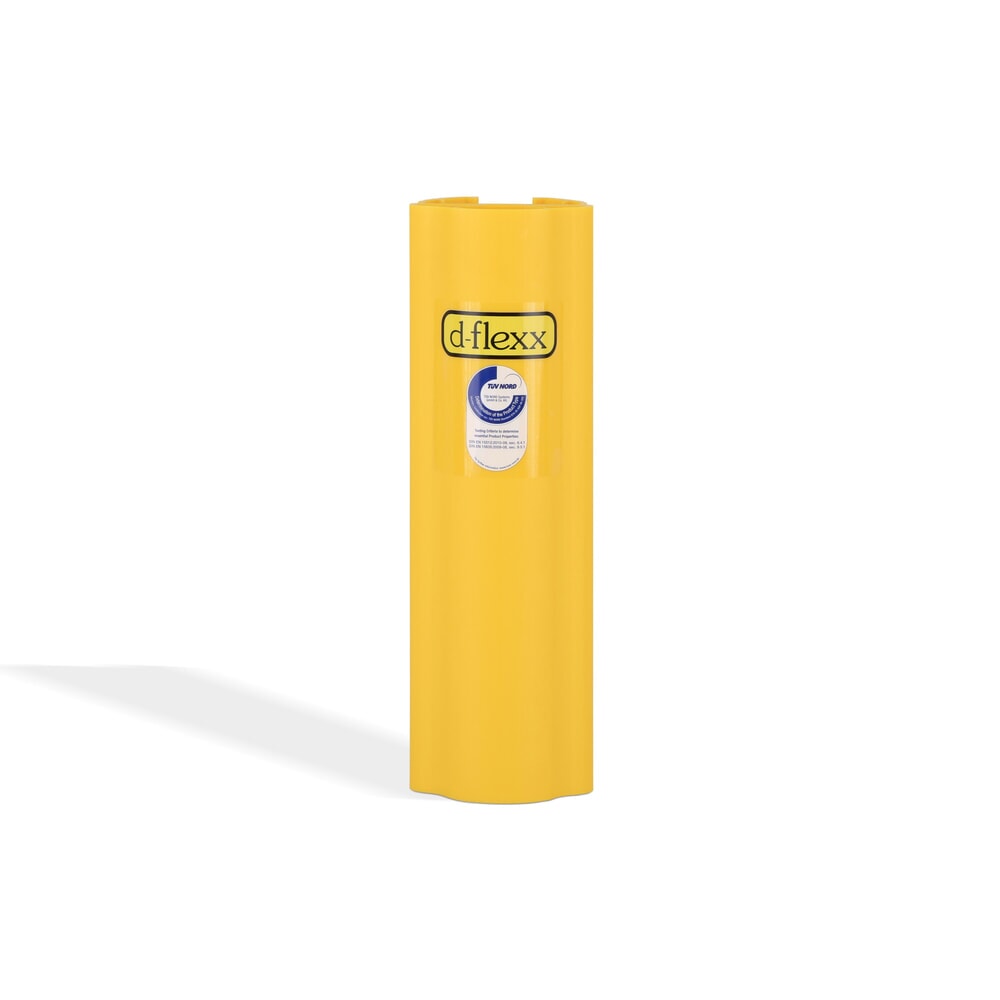 Dancop d-flexx Anfahrschutz für Regale Alfa, aus Kunststoff, Innenmaß HxB 400 x 75-99 mm