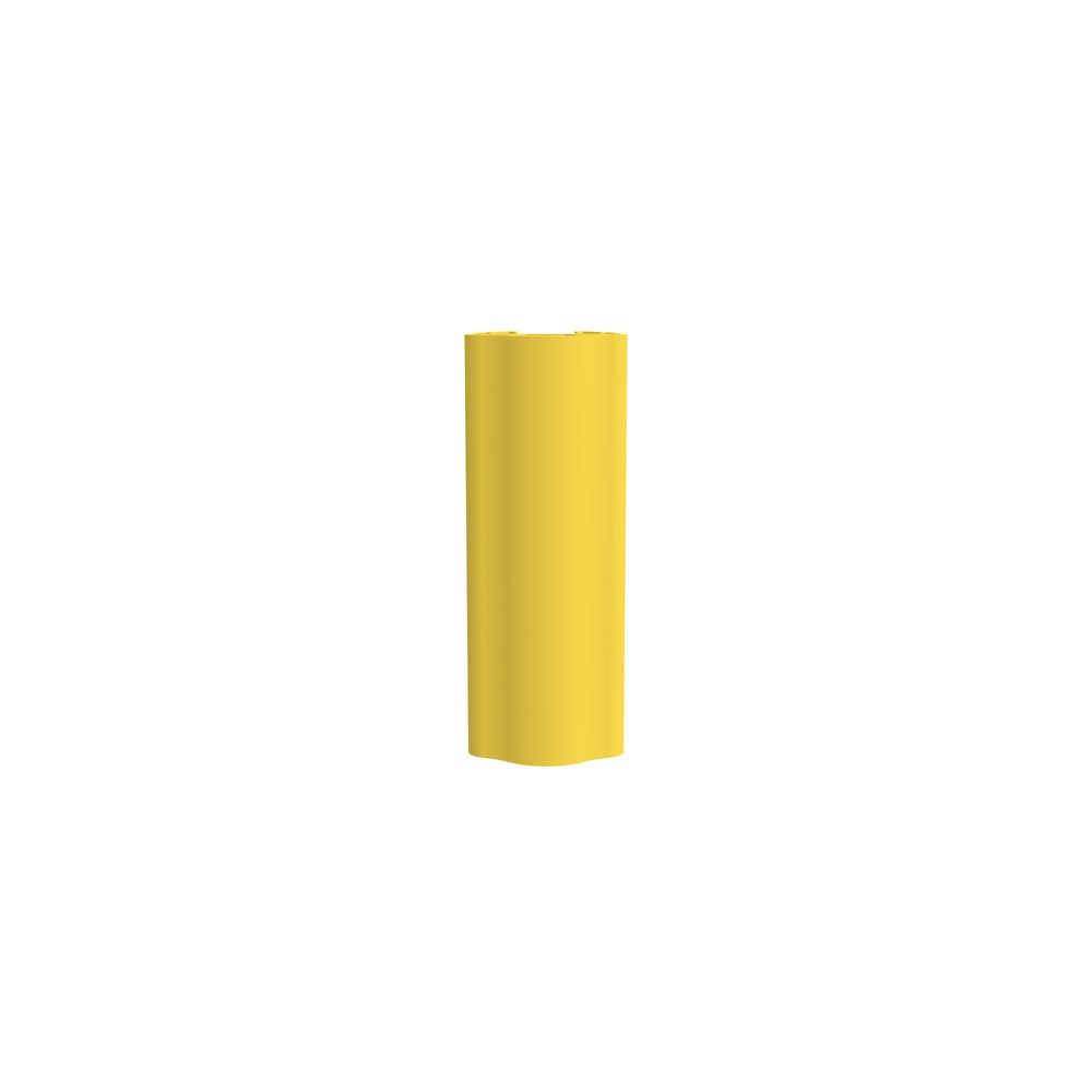 Dancop d-flexx Anfahrschutz für Regale Alfa, aus Kunststoff, Innenmaß HxB 400 x 100-125 mm