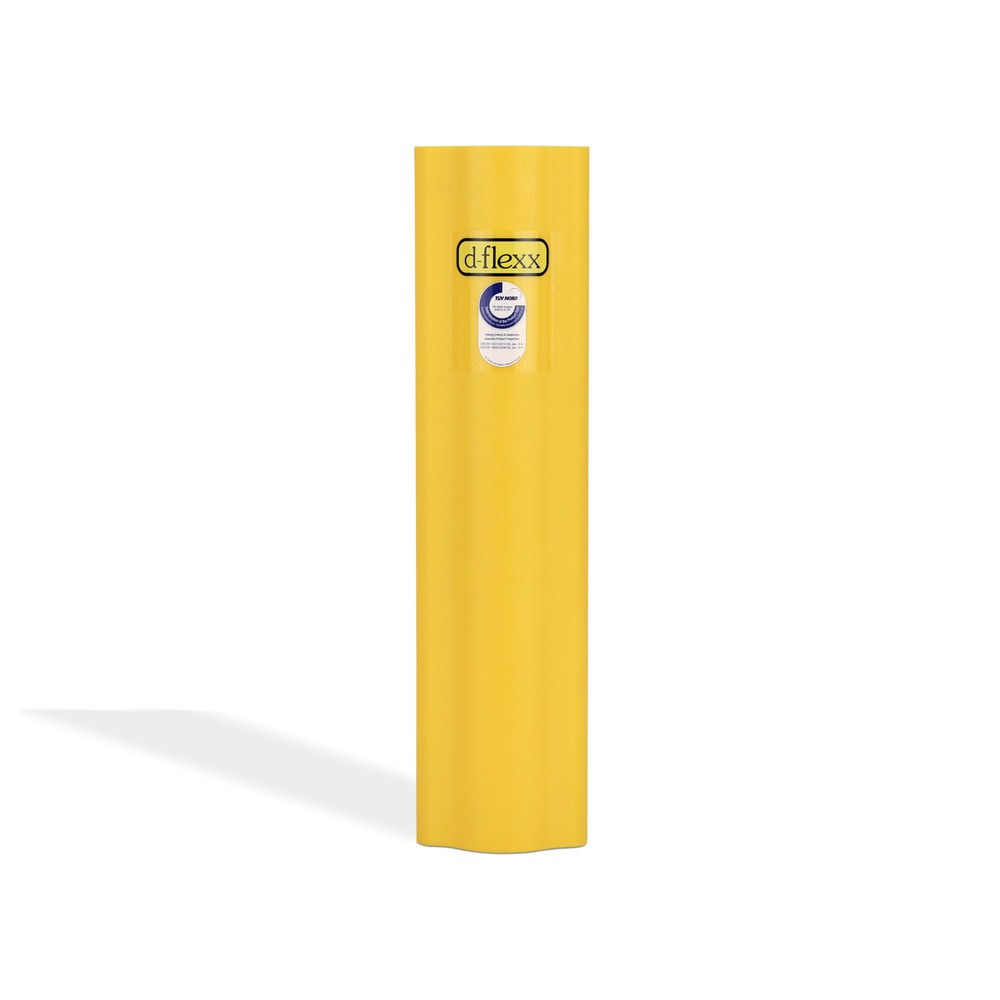 Dancop d-flexx Anfahrschutz für Regale Alfa, aus Kunststoff, Innenmass HxB 600 x 100-125 mm